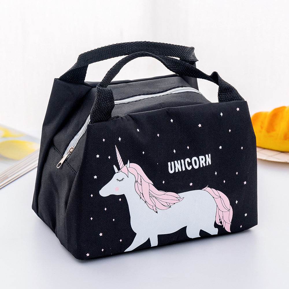 Cute Cartoon Lunch Bag – Insulated for Kids & Students - EX-STOCK Canada