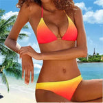 Swimsuit Women's Gradient Series Split Swimsuit Bikini - EX-STOCK Canada