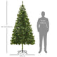 7 FT Christmas Tree Artificial Pine Tree Christmas Decoration 505 Branches Green EX-STOCK Canada 