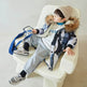 Big Fur Collar Mid-length Medium And Large Children's Clothing Thick Winter Wear Coat - EX-STOCK Canada