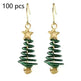 Christmas Earrings Tree Star DIY Earrings - EX-STOCK CANADA
