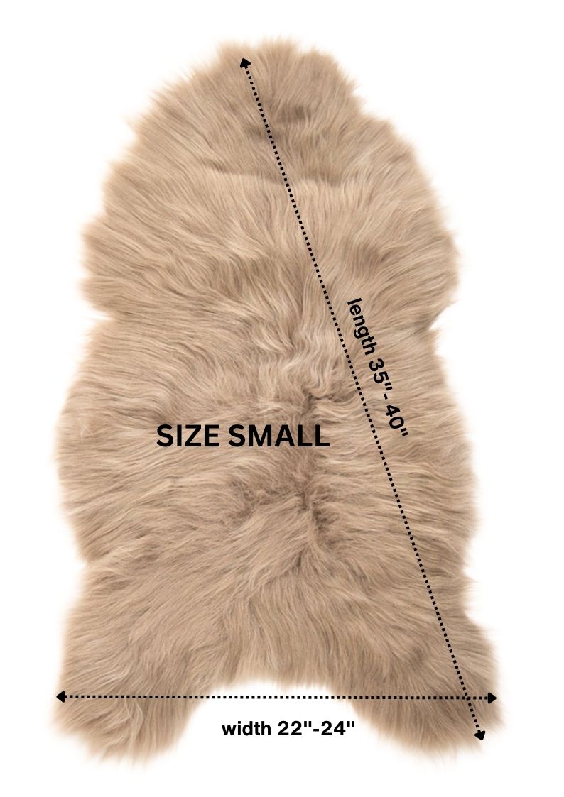 Taupe Icelandic Sheepskin | EX-STOCK Canada 