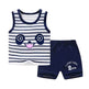 New Vest Suit Cotton Sleeveless Boy Summer Clothing Vest Two-piece Set for boys - EX-STOCK Canada