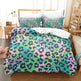 Printed Home Textile Animal Fur Grain Duvet Cover Pillowcase Three-piece Set EX-STOCK Canada 