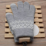 Couple knitted gloves touch screen gloves - EX-STOCK Canada