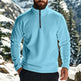 Men's Long Sleeve Solid Color Sweatshirt EX-STOCK Canada 