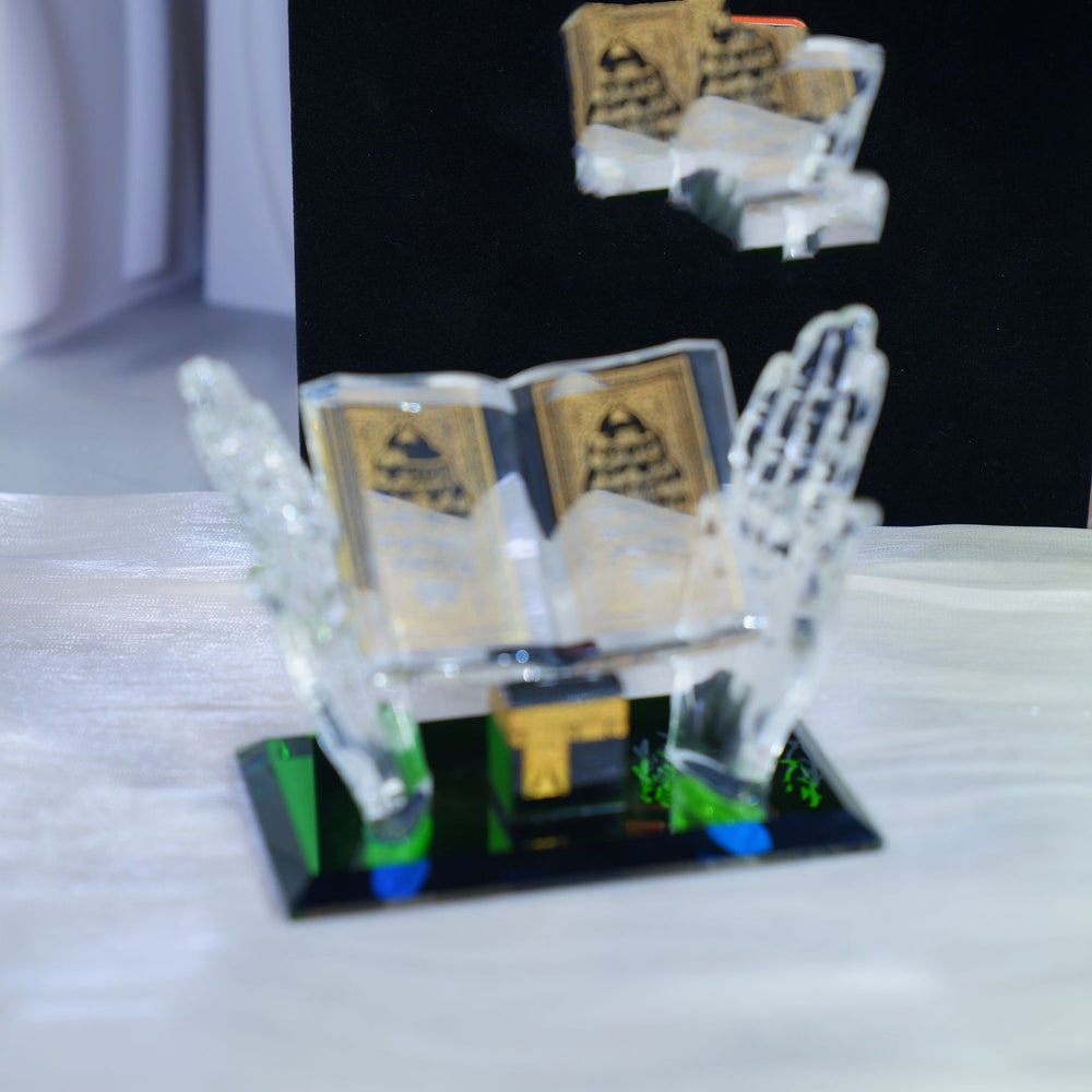 Hand Holding Book Exotic Gift Arabic Architecture Car Crystal Ornaments EX-STOCK Canada 