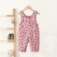 Fashion Girls Heart Printing Corduroy Overalls Baby girl Romper Jumpsuit - EX-STOCK Canada