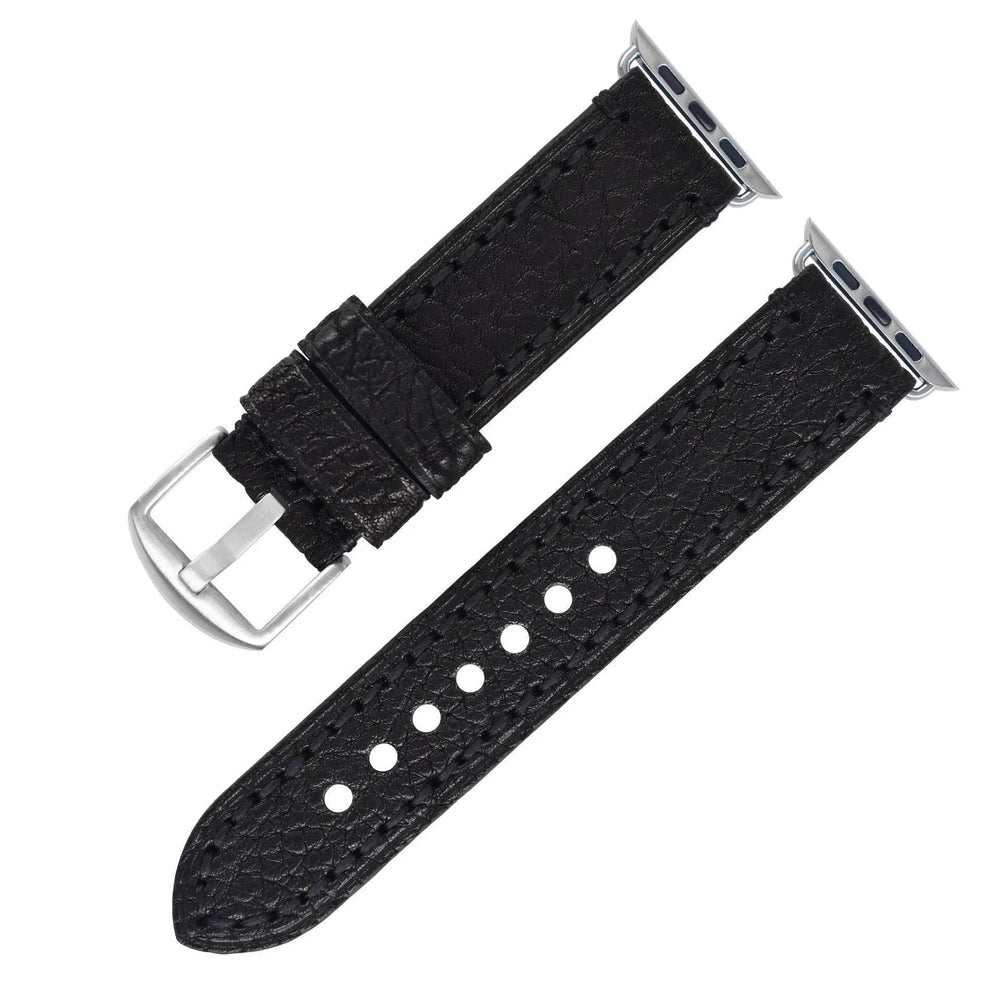 Casual Simple Top Layer Cow Leather Watch Strap - EX-STOCK Canada