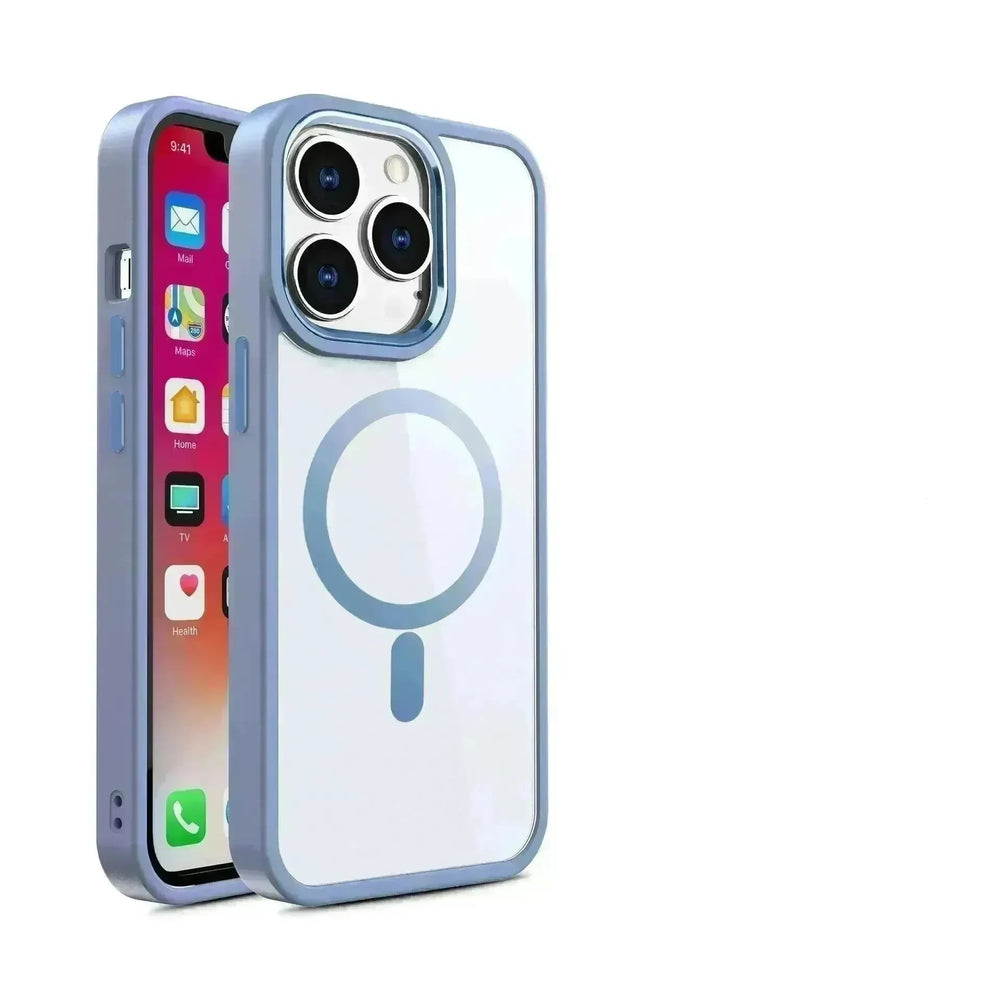 Magnetic Case Transparent Phone Case Protective Cover - EX-STOCK CANADA