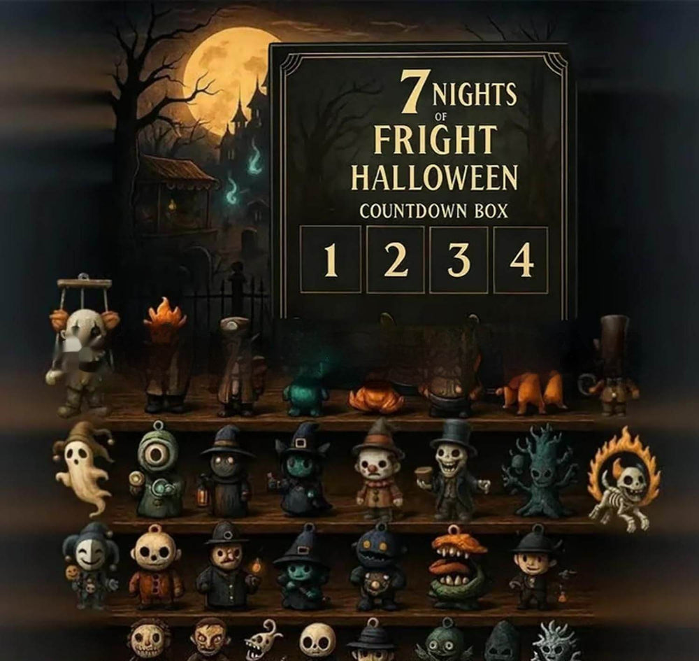 31 Night Scare Halloween Countdown Box With Doll Advent Countdown Blind Box - EX-STOCK Canada