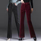 High-grade Bootcut Trousers Women's Corduroy Flared Pants Draping Effect - EX-STOCK Canada