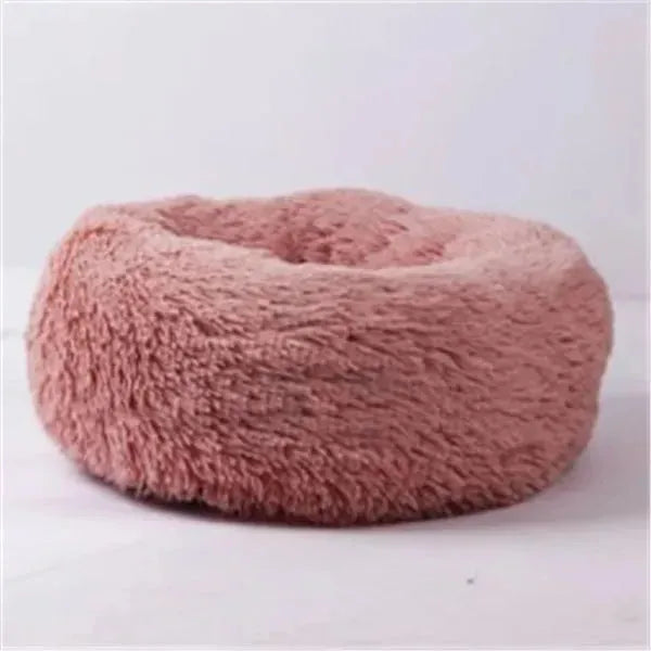 Round Long Hairy Autumn And Winter Nest Pad Cat Mattress - EX-STOCK CANADA
