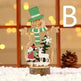 Christmas Day Wooden Bar Decoration Decorations - EX-STOCK CANADA