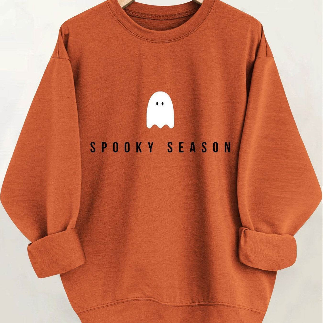 Spooky Season Halloween Graphic Sweatshirt - Women'S Casual - EX-STOCK Canada
