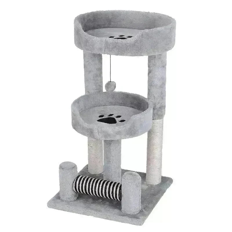 Cat Litter, Cat Tree, All-season General Purpose, Sisal Grinding Claw Toy Cat Supplies - EX-STOCK CANADA