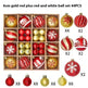 Christmas Decoration 6cm Electroplating Plastic Ball - EX-STOCK CANADA