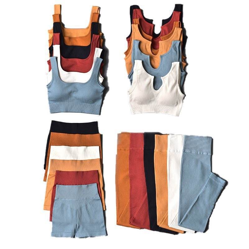 6pcs Yoga Workout Outfit set for women Gym clothes - EX-STOCK Canada