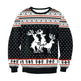 UGLY CHRISTMAS SWEATER Vacation Santa Elf Funny Womens Men Sweaters Tops Autumn Winter Clothing - EX-STOCK CANADA