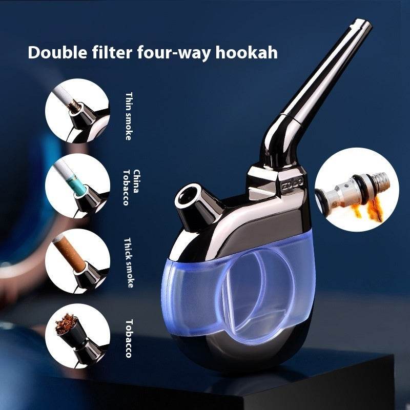 Hookah Men's Belt Filter Small-bowled Long-stemmed Tobacco Pipe Pot - EX-STOCK Canada