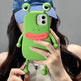 Cute Frog Cartoon Shockproof Bumper Phone Case for Girls - EX-STOCK Canada