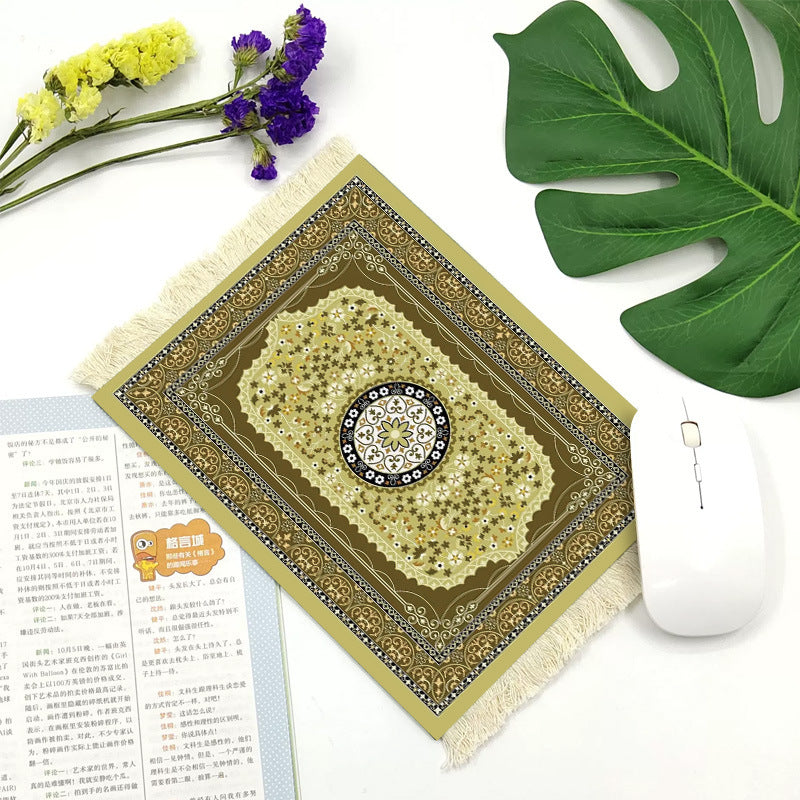 Office mouse pad, Suede fringe mouse pad Hot rubber  Bohemian style Hypersku