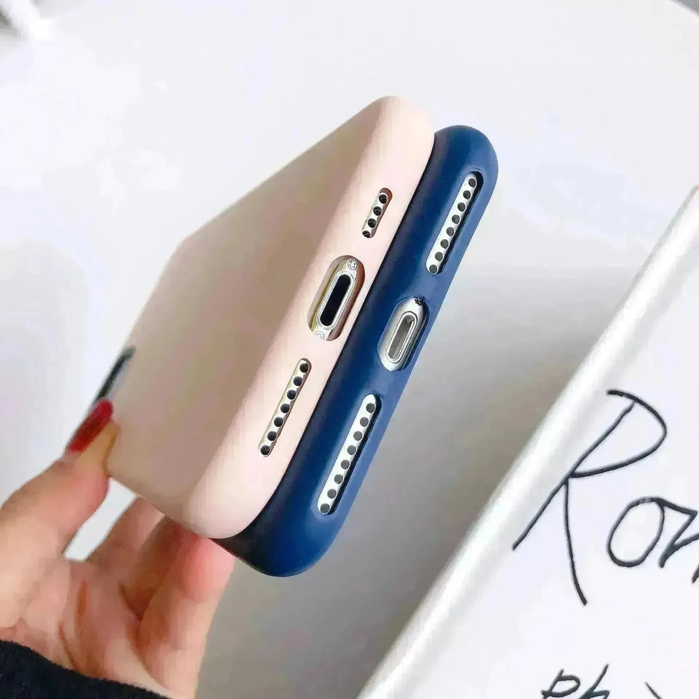 Plain Soft Silicone Mobile iphone phone case Unisex - EX-STOCK CANADA