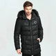 Men's Faux Fur collar Cotton padded Thick Long Puffer Winter Jacket - EX-STOCK Canada