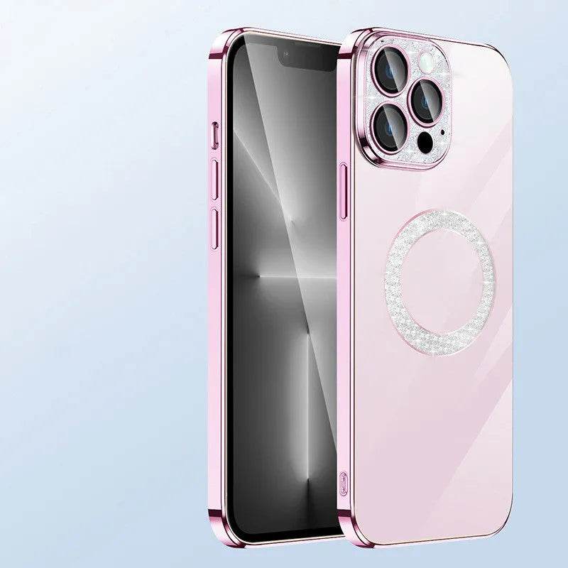 Electroplated TPU Transparent Apple Mobile phone Case - EX-STOCK Canada