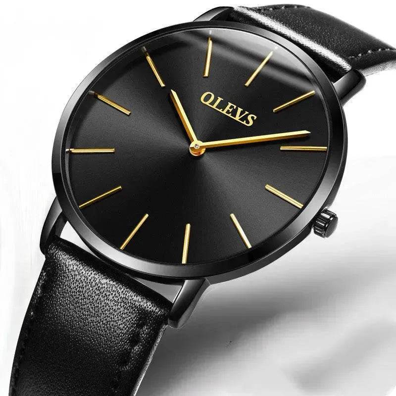 Ultra-thin quartz watch - EX-STOCK Canada
