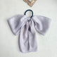 Silk satin oversized bow tie Hair Scrunchies ponytail Holder - EX-STOCK Canada