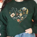 Digital Printing Sweater Hipster Round Neck Pullover Long Sleeve Sweater Women - EX-STOCK CANADA