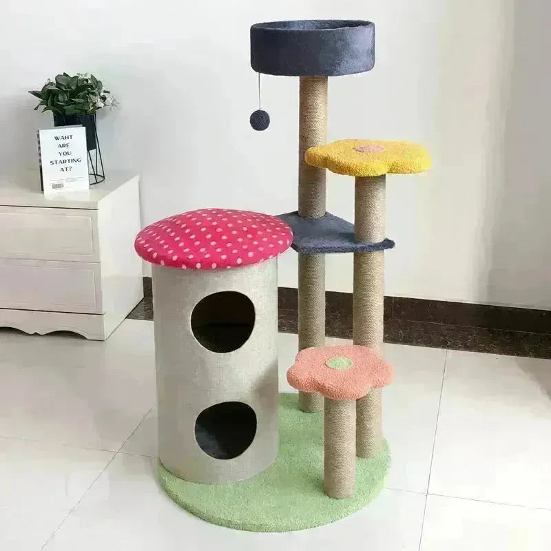 Cat Tower  Cat Scratch Board Wear-resistant Cat Climbing Tree - EX-STOCK CANADA