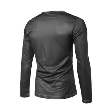 Unisex Pirate Suit Long-Sleeve Compression Rash Guard 