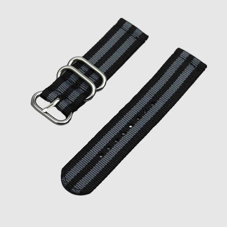 Suitable For Quick Release Watchband Gear S3 S2 Thickened Nylon Canvas Watch Strap - EX-STOCK Canada