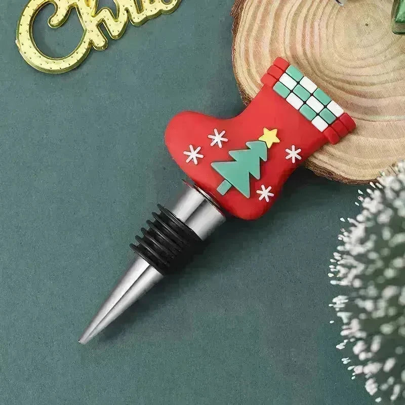 Christmas Holiday Wine Bottle stopper Gift Idea 2024 - EX-STOCK CANADA