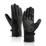 Outdoor waterproof gloves winter zipper touch screen | EX-STOCK product gallery photo 4