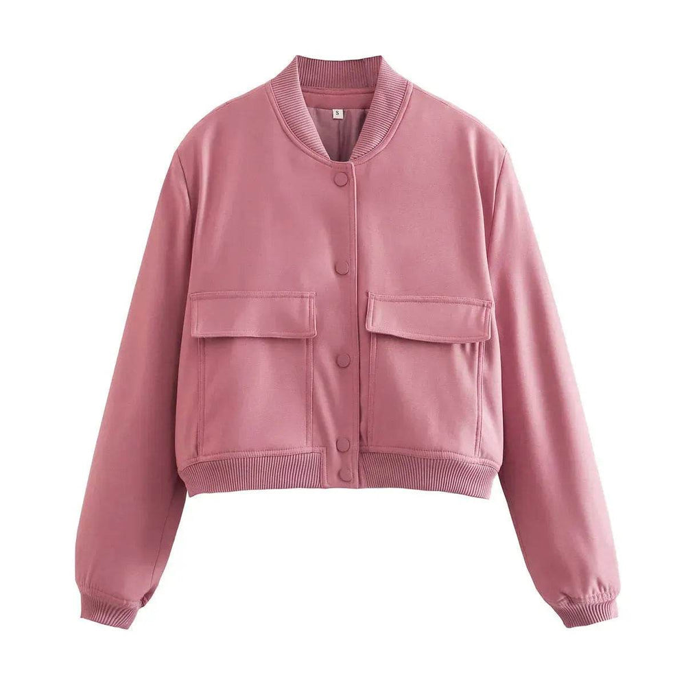 Fall Single Breasted Cashmere Cropped Jacket for women - EX-STOCK Canada