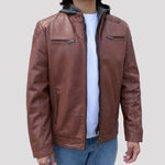 BOL Men's Alvin Lambskin Leather Jacket 