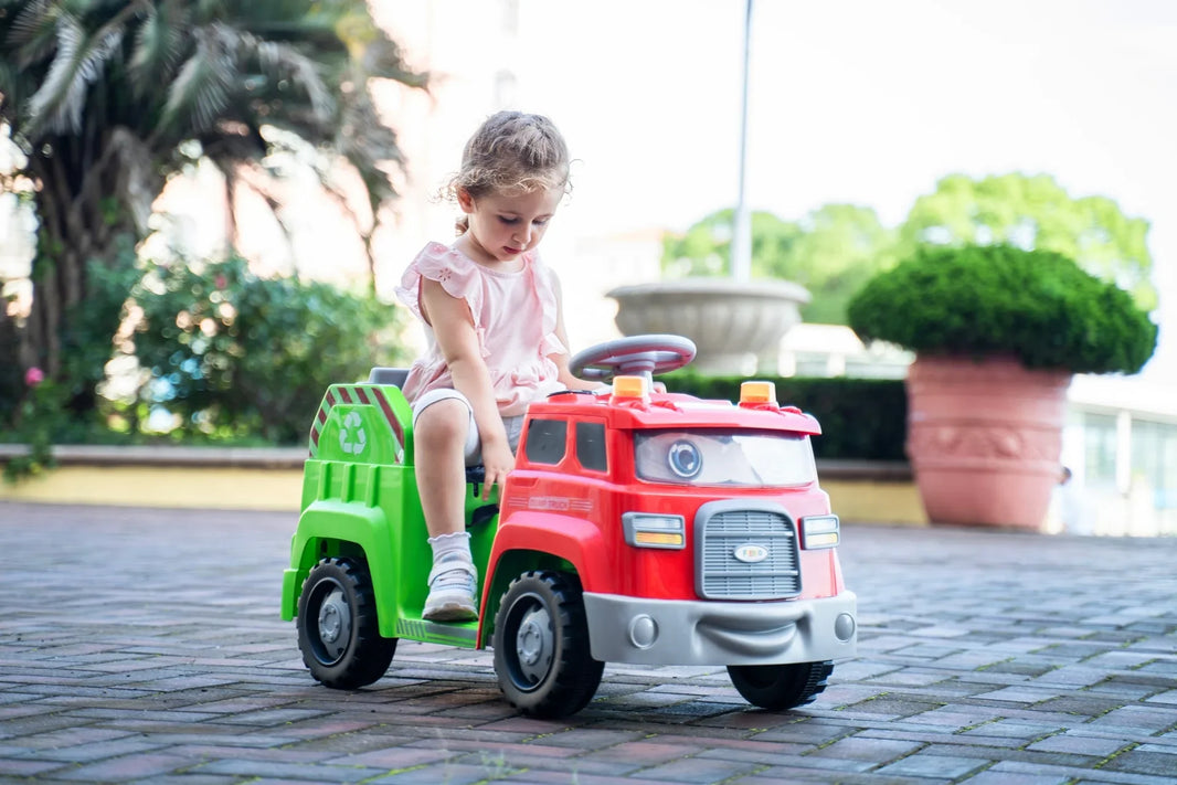 12V Dump Truck Kids Ride On Car with Remote Control 
