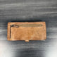 MET Women's Snap Tab Leather Wallet 