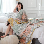 Gauze Towel Duvet Single Double Air Conditioning Warm Blanket EX-STOCK Canada 