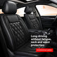 Winter Solid Color Car Plush Warm Cushion | EX-STOCK product gallery photo 1