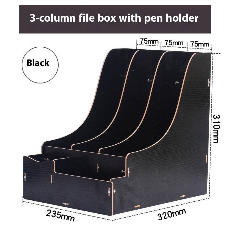 Minimalist Wooden Desk Organizer Office Table Organizer - EX-STOCK Canada