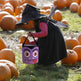 Halloween Candy Bag - Handheld LED Light-up Pumpkin Bag Tube, Halloween Trick-or-Treat Bag - EX-STOCK Canada