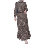 Muslim Clothing Bohemian Style Small Floral Dress - EX-STOCK Canada