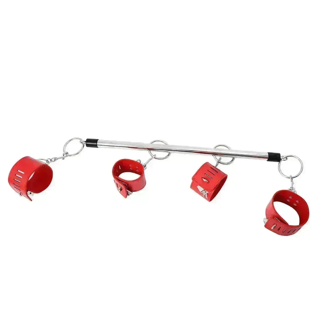 BDSM Toys Women Products Iron Tube Handcuffs Footcuffs Bondage Sets Bundled Toys - EX-STOCK CANADA