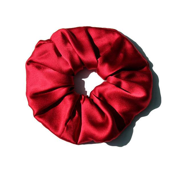 Fashion Silk Satin Hair Scrunchies Hair Ties Ponytail Holder - EX-STOCK Canada