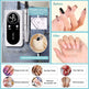 Perceuse à ongles électrique professionnelle, lime à ongles rechargeable E-File 45000 RPM sans fil, kit de lime à ongles électrique, meuleuse électronique portable, adaptée pour le polissage de vernis à ongles et de colle à onglesEX-STOCK Canada 