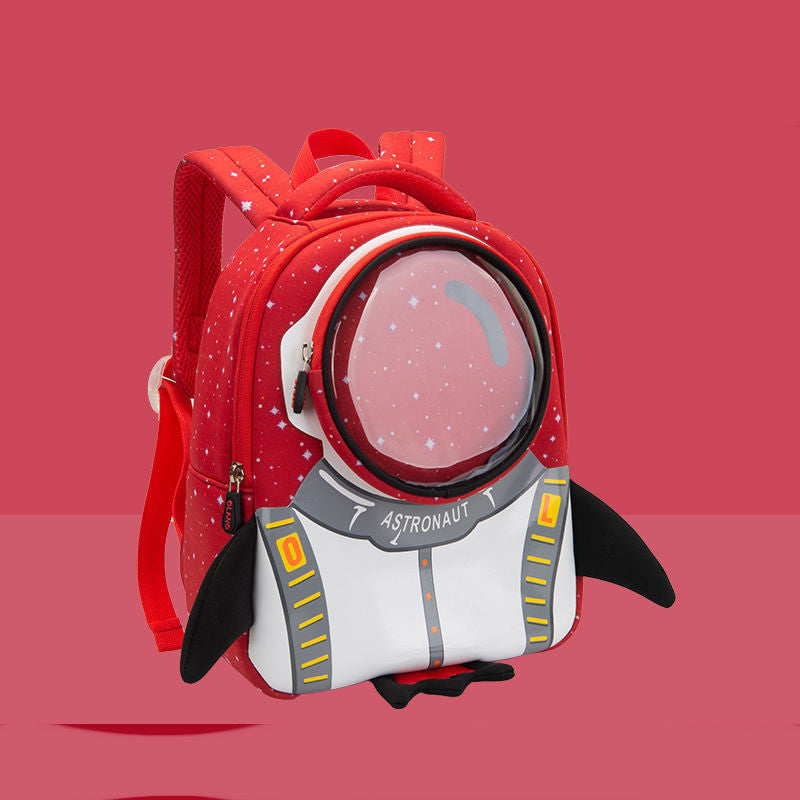 Kids Astronaut Backpack – Cute Cartoon Canvas School Bag | Toddler & Preschool | Canada & USA